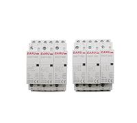 1 pièces EACT-25Z 2P 16A 20A 25A DC 12V 24V bobine Din Rail ménage modulaire contacteur commutateur 2NO 2NC 1NO1NC for maison intelligente hôtel(Dc24v,25A-1NO1NC)