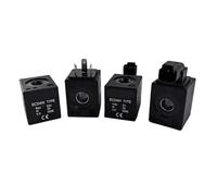 1 pièces EC-04W électrovanne bobine pompe camion grue refroidi par Air moteur vanne directionnelle DC12V/24V/26V/28V AC110V/220V(DC26V Plug)