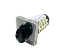 1 pièces électrique 2 Positions verrouillage 20A 690V ON-OFF 8 bornes 4 pôles commutateur à came rotatif contact argent YMZ12-20/4