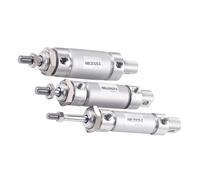 1 pièces en alliage d'aluminium rond petit avec aimant cylindre pneumatique MBL20/25/32/40/50/63-25X50X75X100X200X250X300X400X500S-CA(Stroke 350mm,Bore 32mm)