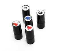 1 Pièces En Plastique À Séchage Rapide Balle De Golf Stamper Colorfast Balle De Golf Tampon Tampon Marqueur Impression Joint Cadeau Golfeur Souvenir Cadeau