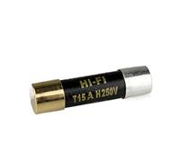 1 pièces fièvre Grade monocristallin argent Nano fusible CD Tube amplificateur amplificateur de puissance prise plaqué or capuchon Audio fusible Câblage de protection (Color : 15a)