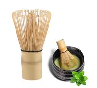 1 Pièces Fouet à Matcha En Bambou Naturel, Accessoire De CéRéMonie Du Matcha Japonais - 80 BâTons, Fouet En Bambou Naturel Traditionnel De Matcha Pour La CéRéMonie Du Thé, La Boisson