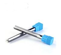 1 pièces fraise droite 3.175/4/6/8mm tige 2 fraises fraise TiCN enduit carbure fraise en bout CNC fraise à bois(6x42x6x70)