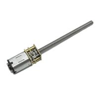 1 pièces GA12-N20 M4 * 55 Micro moteur à engrenages de réduction 3V 6V 12V moteurs à courant continu moteur électrique à filetage plus long(40,12V)