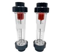 1 pièces grand débitmètre à rotor en PVC LZS-DN40 50 65 flotteur eau liquide insertion directe traitement des eaux usées(10)