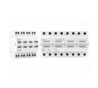 1 pièces GYHO8 3P 4P 63A 125A double puissance commutateur d'isolement de transfert manuel disjoncteur de verrouillage commutateur de changement modulaire(4P,63A)