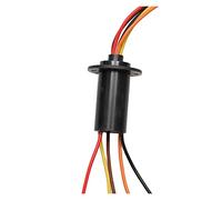 1 pièces haute puissance 30A bague collectrice 2/3/4/5/6ch fils collecteur de brosse électrique bague collectrice connecteur d'alimentation éolienne Joint rotatif Dia 22/31mm(Dia 31mm 5ch 30A)