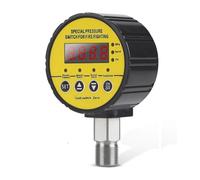 1 pièces HC-Y810 manomètre Intellint numérique, compresseur d'air hydraulique, contrôleur de pressostat,Outil professionnel(AC,0-0.6Mpa)