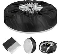 1 Pièces Housses de Pneus Voiture Convient pour Chevy Silverado GMC Sierra 2500 2014-2018, Sacs Rangement Étanche Protection, Roue Durable Tissu Oxford,L