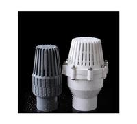 1 pièces ID 75 90 110 160mm pompe à eau entrée sortie filtre PVC clapet anti-retour inférieur raccords d'aquarium(Inner Dia 110mm,W1hite)