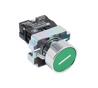 1 pièces interrupteur à bouton-poussoir auto-réinitialisation XB2 petite tête de champignon arrêt d'urgence 22mm bouton clé démarrage mise sous tension XB2-BA31 XB2-BA42(XB2 BA 3311)