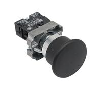 1 pièces interrupteur à bouton-poussoir auto-réinitialisation XB2 petite tête de champignon arrêt d'urgence 22mm bouton clé démarrage mise sous tension XB2-BA31 XB2-BA42(XB2 BC 21)