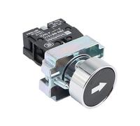 1 pièces interrupteur à bouton-poussoir auto-réinitialisation XB2 petite tête de champignon arrêt d'urgence 22mm bouton clé démarrage mise sous tension XB2-BA31 XB2-BA42(XB2 BA 3351)