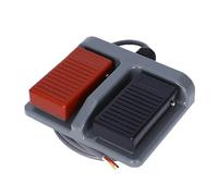 1 pièces interrupteur au pied MDFS-65 Double interrupteur à pédale auto-réinitialisation avec fil 3A/220VAC(1. 3m wire)