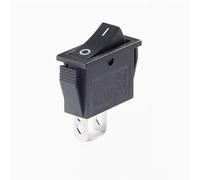 1 pièces KCD3 interrupteur à bascule marche-arrêt marche-arrêt 2 positions 3 broches équipement électrique avec interrupteur d'alimentation léger 16A 250 V/20A 125 V AC(Black 2P2T)