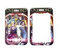 1 Pièces Lanyard Porte Badge Porte Cartes Overlord Albedo Animé | Pour Cartes d'Identité, Clés, Bureau, École, Transport