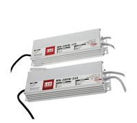 1 pièces LED pilote DC12V 24V IP67 lumière extérieure étanche transformateur d'éclairage 12V alimentation 10W 20W 30W 45W 60W 100W 200W 300W(200W,12V)