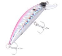 1 PièCes Leurre De PêChe En Haute Mer Avec HameçOn Triple 40g Accessoire D'appâT De Simulation Artificielle (Rose)