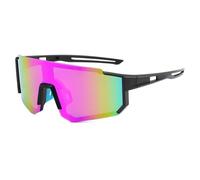 1 Pièces Lunettes de Soleil Enfant, Lunettes de Cyclisme UV400 Protection, Lunettes de Sport pour Enfants de 6-14 Ans Garçons Filles, Lunette de Vitesse pour le VTT, Baseball et Activités de Plein Air