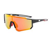1 Pièces Lunettes de Soleil Enfant, Lunettes de Cyclisme UV400 Protection, Lunettes de Sport pour Enfants de 6-14 Ans Garçons Filles, Lunette de Vitesse pour le VTT, Baseball et Activités de Plein Air