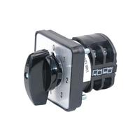 1 pièces LW8D-10/0-4.2 10A 660V 2 pôles 8 vis cinq Positions argent bouton de Contact panneau de sélection montage commutateur de commutation de came