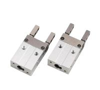 1 pièces MHZA2-6D petit cylindre de doigt d'air à griffe pneumatique ouvert et fermé (normalement ouvert) MHZA2-6D1 MHZA2-6D2 Double effet MHZA2 MHZ2(MHZA2-6D2)