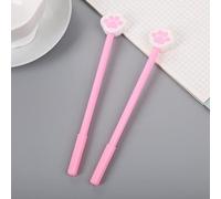 1 pièces mignon chat griffe Gel stylos fille doux et neutre stylo craie tendre étudiant noir Signature stylo papeterie fournitures scolairesAttrayant