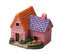1 pièces Mini Jardinage Paysage Micro Village Maisons en Pierre Bricolage bonsaï Terrarium Artisanat Ornements de bureauTraitement Professionnel