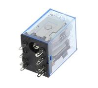 1 pièces MY2P HH52P MY2NJ bobine générale DPDT commutateur de relais électromagnétique avec LED AC 110 V 220 V 380 V DC 12 V 24 V 36 V(DC 24V)
