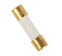 1 pièces Original importé/suisse alliage fusible Tube décodage amplificateur de puissance mise à niveau capuchon plaqué or fièvre fusible 5 * 20 MM Câblage de protection (Size : 2.5A)
