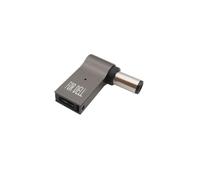 1 pièces PD 100W adaptateur d'alimentation for ordinateur portable USB Type C femelle à 4.5x3.0mm/7.4x5. Connecteur mâle CC for DELL HP(7.4x5.0mm for DELL)