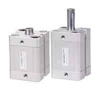 1 pièces petit cylindre pneumatique Compact 12/16/20/25/32/40/50/63-10 15 20 25 50 100 150-S aimant à filetage femelle Double Action(ST 80mm-S,Bore 32mm)