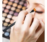 1 Pieces Pinceau De Maquillage Pour Les Yeux Plat Eyeliner Sourcil Melange Beaute Maquillage Brosse Doux Nylon Cheveux 3 Couleurs Pour Choisir