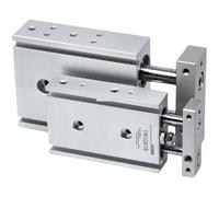 1 pièces pneumatique Double arbre Double tige cylindre TR6-10 TR6-20 TR6-30 TR6-40 TR6-50 TR6x10-S TR6x20-S TR6x30-S TR6x40-S TR6x50-S(6X40 S)