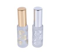 1 Pièces Portable 12ml Bouteilles De Parfum En Verre Dépoli Vide Vaporisateur Atomiseur Bouteille Rechargeable Étui De Parfum Avec Taille De Voyage