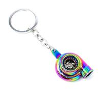 1 Pièces Porte Clés Turbo, Porte-Clés Turbocompresseur De Réglage, Robuste Sans Décoloration, Peut Être Tourné, Adapté Comme Cadeau De Fanatique De Voiture