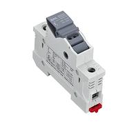 1 pièces porte-fusible ca Base Fusibles boîte RT18-32 boîte 10x38MM 500V coup rapide céramique RO15 DIN Rail Moun Câblage de protection (Color : Rt18-32, Size : 32A)