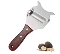 1 Pièces Râpe À Truffe,Trancheur De Truffes,Professionnelle Lame D’Acier Inoxydable,Professionnelle Eminceur En Inox,Avec Trou Suspendu,Pour Chocolat Fromage Truffe(B)