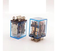 1 pièces relais LY2NJ bobine DC12V/24V AC110V/220V HH62P AC 10A 250V bobine Miniature généralélectromagnétique relais intermédiaire commutateur interrupteur industriel (Size : DC12V)