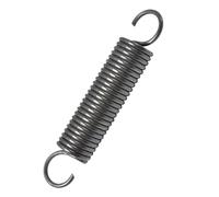 1 Pièces Ressort de Tension avec Double Crochet, 4 x 20 x 320mm, Fil Diamètre 4mm, OD 20mm, Longueur libre 320mm, Ressort Acier, Ressortà double crochet en forme de S