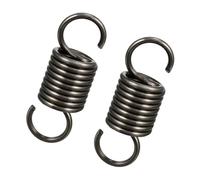 1 Pièces Ressort de traction en acier Fil Diamètre 3.5mm/ 0.14", OD 26mm/ 1.02", Longueur libre 120mm/ 4.73", Ressort de tensionà double crochet