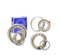 1 pièces roulement à rouleaux cylindriques N NU NJ 1004 1005 1006 1007 1008 1009 1010 1011 EM roulement de précision à grande vitesse(NJ1007EM 35x62x14)