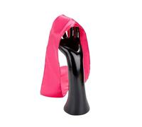 1 pièces Satin bord pose écharpe enveloppement for cheveux frontale perruque poignée doux bandeau for maquillage Sport Yoga pour Plage, Usage Quotidien, Fêtes ou Décoration(1pcs hot pink)