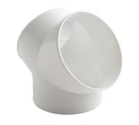 1 pièces séparateur de Distribution de flux d'air connecteur de séparateur de conduit Ventilation domestique conduit en plastique solide(200mm)