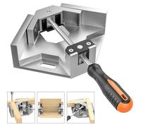 1 Pièces Serrage Angulaire,90 Degrés Serre Joint Angle Parfait,1 Poignée Ajustable, Étau de Serrage pour Menuiserie Charpentier, Ou
