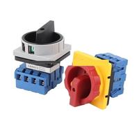 1 pièces SFD11 SFD11-25A 32A 40A 63A 80A 100A commutateur de changement de came charge coupure mise hors tension LW30-32(Red Knob Normal,3P LONGER ROD_40A)