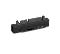 1 PièCes SFF-8482 SAS Femelle Vers Mâle 15 Broches TêTe CourbéE Adaptateur D'Angle de 90 DegréS Convertisseur pour Câble de Carte MèRe