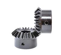 1 pièces simple 1.5 Module 1:2 engrenage conique 15/30 dent 45# acier mécanique Transmission engrenage alésage 5-15mm (Color : 15mm, Size : 30 Teeth)