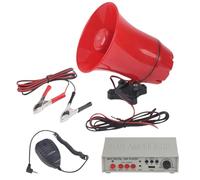 1 pièces sirène d'alarme de Voiture sonore 12V-24V 130dB Klaxons Claxon